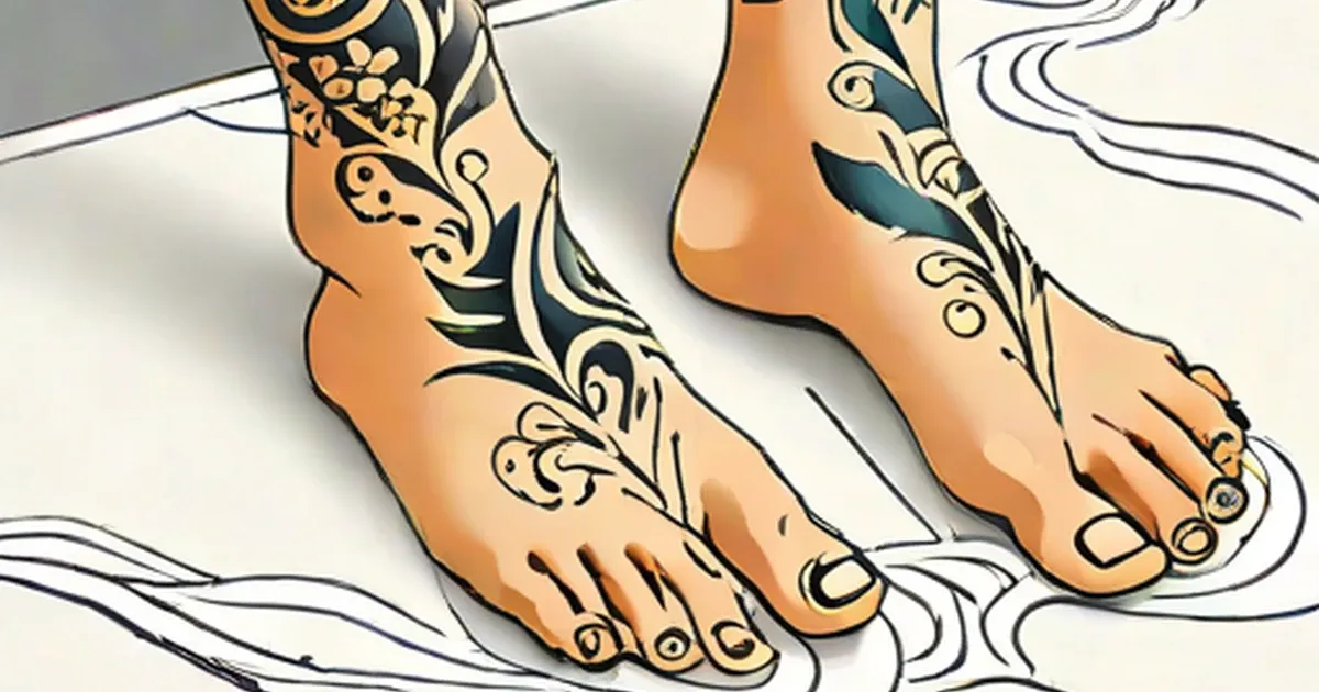 5 Reasons why Foot Tattoos have Become so Popular