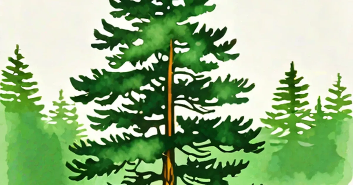 Alaska State Tree - Sitka Spruce