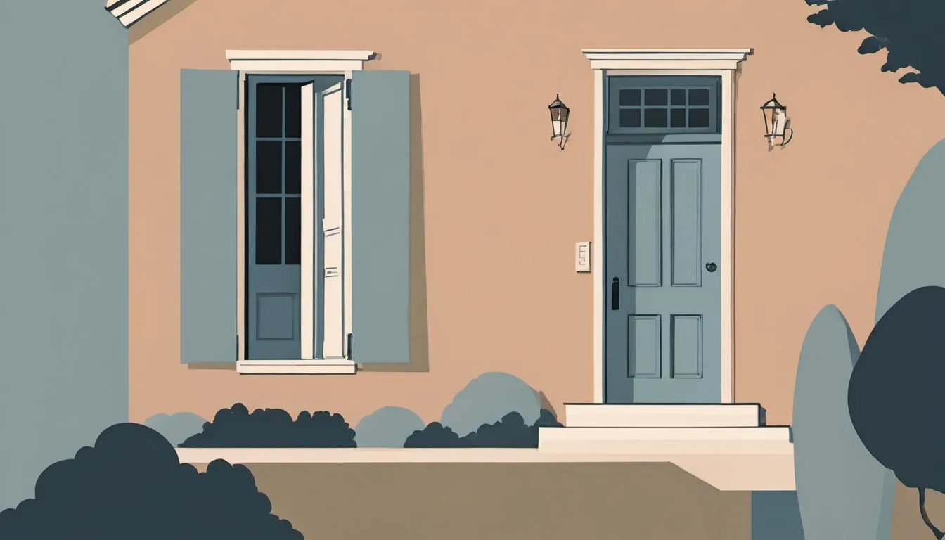 An envelope tucked into the wrong mail slot of a house, symbolizing the immune system misdirecting its attack