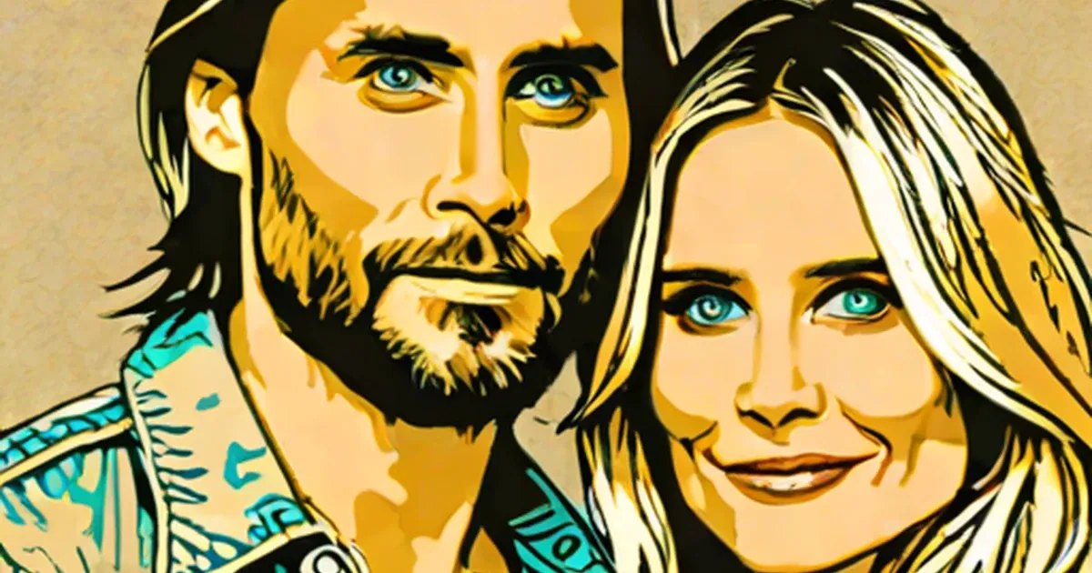 Cameron Diaz & Jared Leto Split