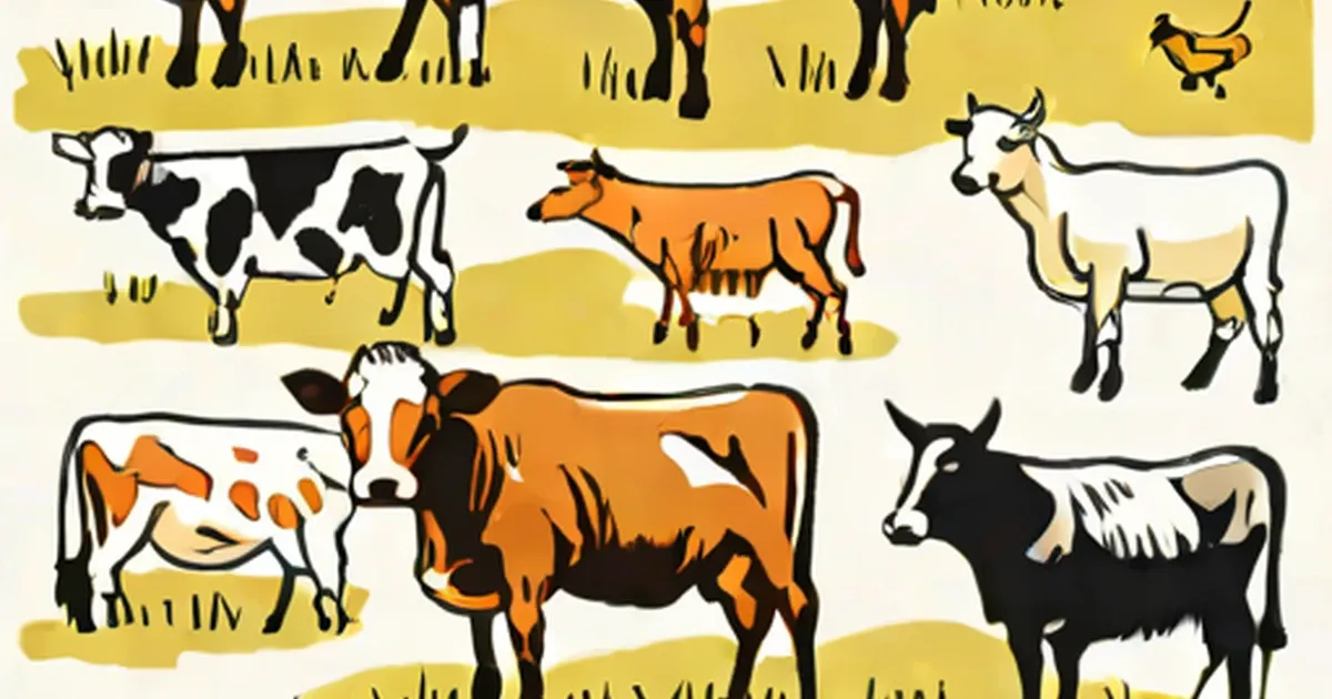 Farm Animals List
