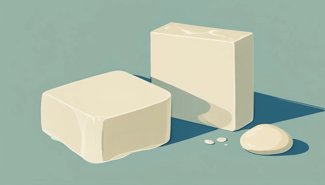 A simple bar of soap and a glass of water, symbolizing everyday immune-boosting habits