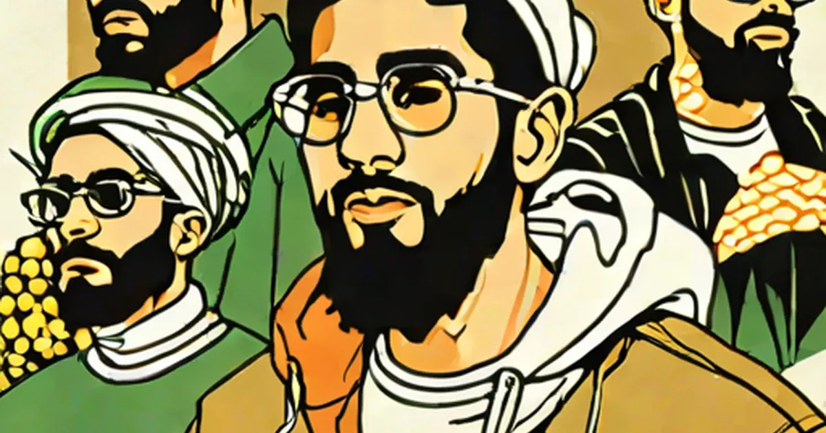 Iran’s Underground Rap Artists Take to Wearing Symbol of Islamic Revolution