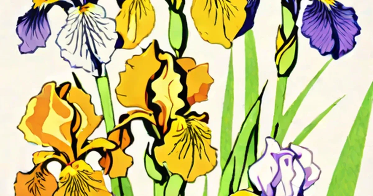 Iris Flower Meaning