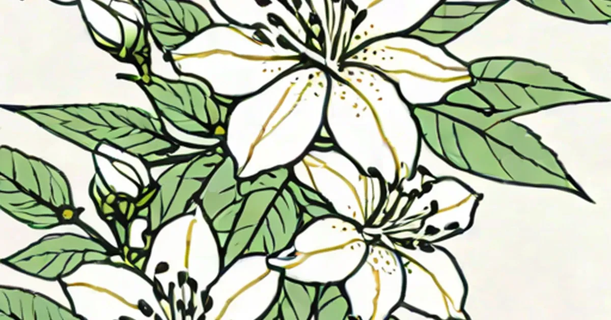 Jasmine Flower Tattoo