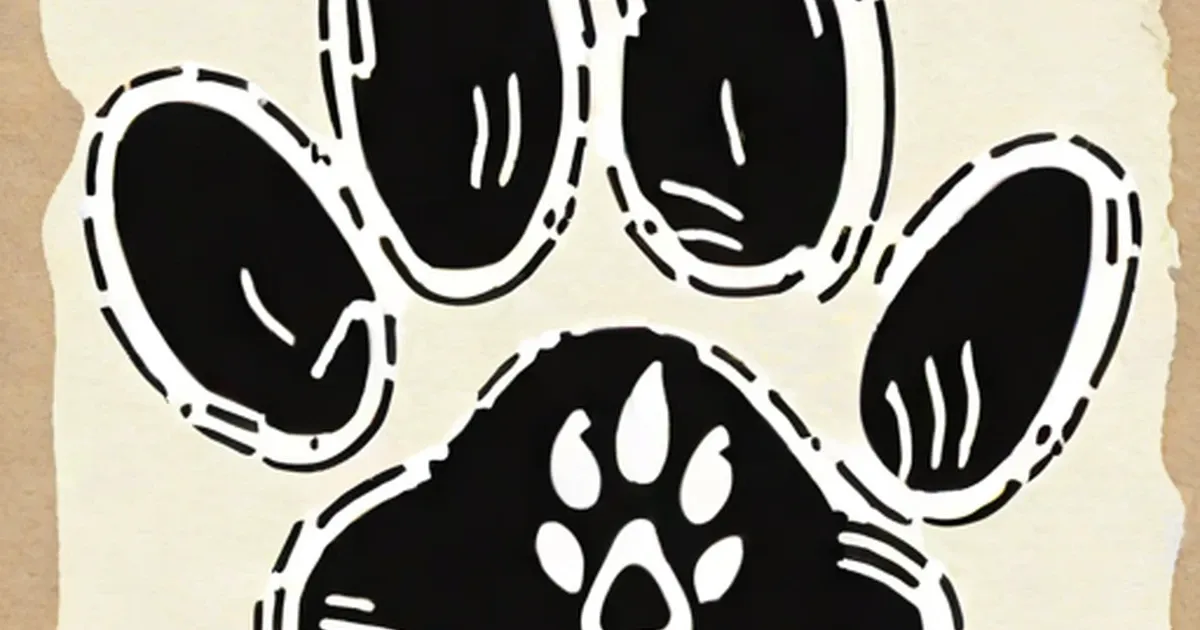 Paw Print Tattoo
