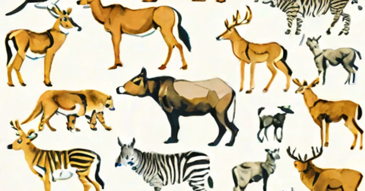 Scientific Names of Animals