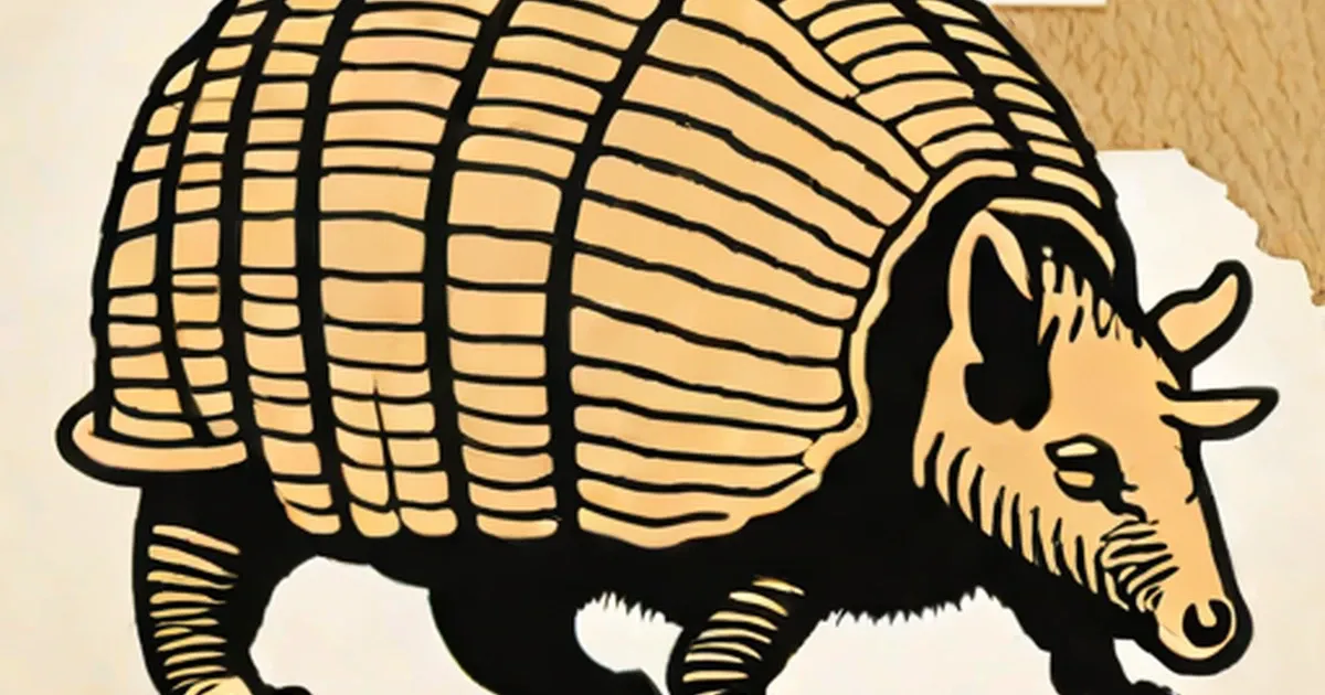 Texas State Animal - Nine-banded Armadillo