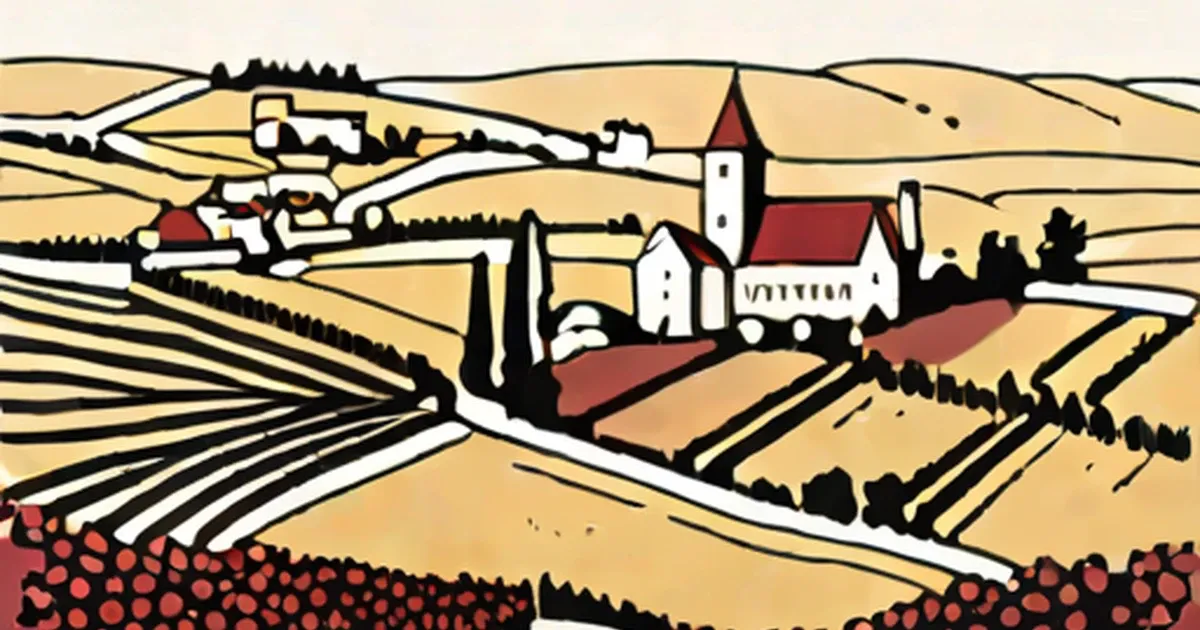 The Burgundy Wine Region Of France