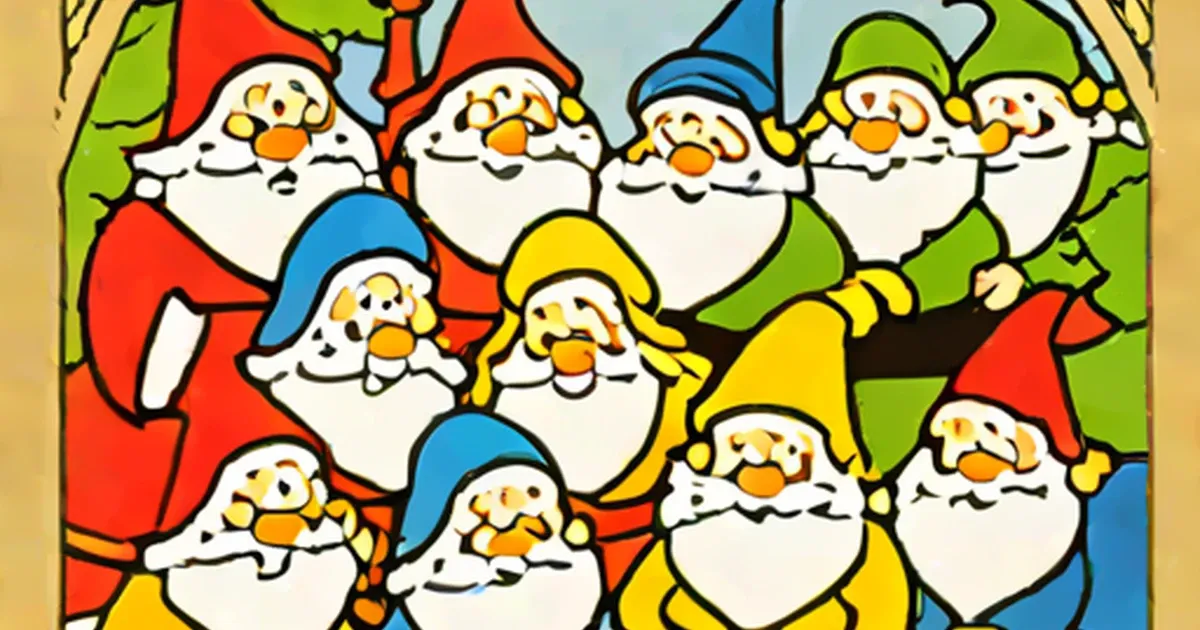 The Seven Dwarfs Names in Snow White