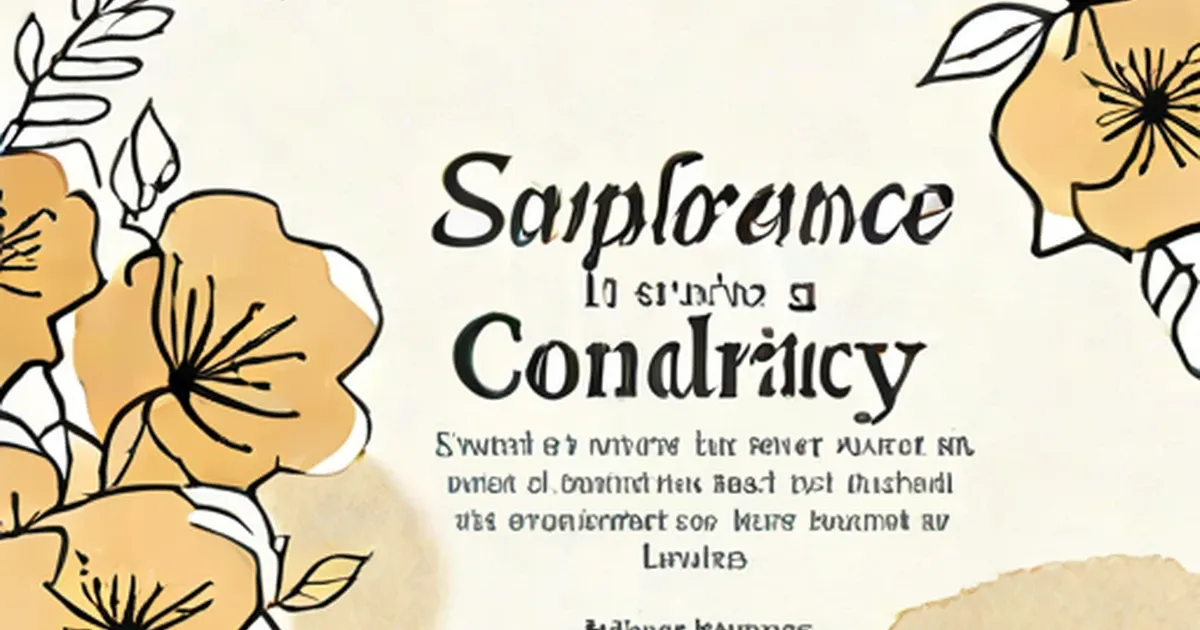 Words of Condolence - Sympathy Messages and Sayings